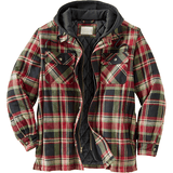 Outdoor Thick Plaid Casual Hoodie