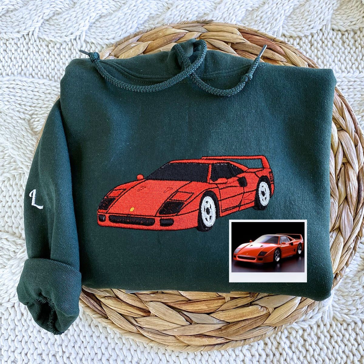 Personalized Gifts for Car Guys with Car on Hoodie or Sweatshirt